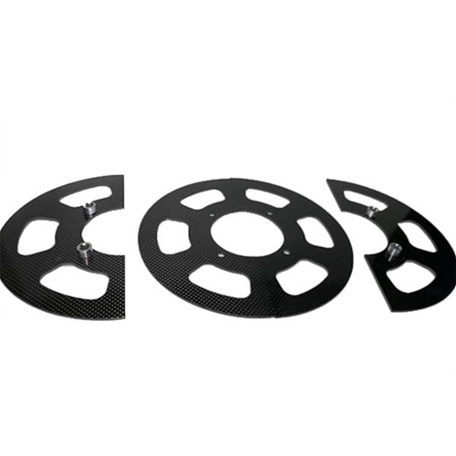 Xcel Carbon Fiber 4 Hole Sprocket Guard Set - 53 - 64