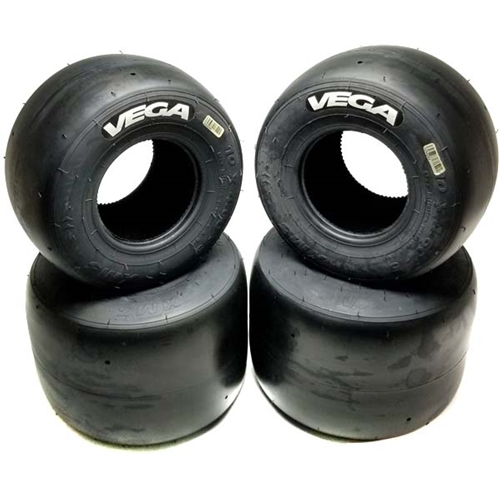 Vega XM4 White 460/710 - 5 CIK Tire Set